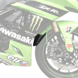 Przedłużenie błotnika Pyramid Matowy czarny Kawasaki Ninja ZX-6R 2005-2008