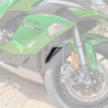 Przedłużenie błotnika Pyramid Matowy czarny Kawasaki Ninja 1000 SX 2020-2024