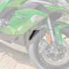 Przedłużenie błotnika Pyramid Matowy czarny Kawasaki Ninja 1000 SX 2020-2024