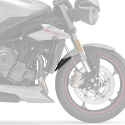 Przedłużenie błotnika Pyramid Matowa czerń Triumph Street Triple 765 S 2017-Aktualny