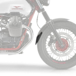 Przedłużenie błotnika Pyramid Matowy czarny Moto Guzzi V7 III Kamień 2017-Aktualny