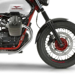 Przedłużenie błotnika Pyramid Matowy czarny Moto Guzzi V7 III Kamień 2017-Aktualny