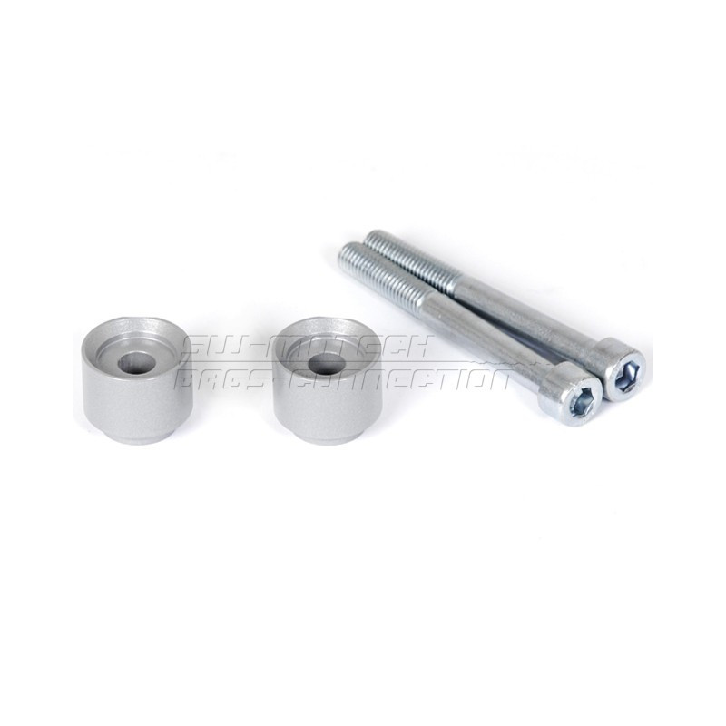 Podwyższenie kierownicy SW-MOTECH 20mm do BMW F700GS [12-] - srebrne