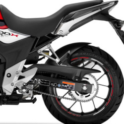 Błotnik Pyramid Matowa czerń Honda CB 500 X 2019-2021