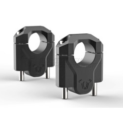 Podwyższenie kierownicy SW-MOTECH 40mm do BMW R1200GS LC Adventure [14-] - czarne