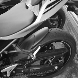 Przedłużenie Błotnik Pyramid Matowa czerń Kawasaki Z 400 2017-Aktualne