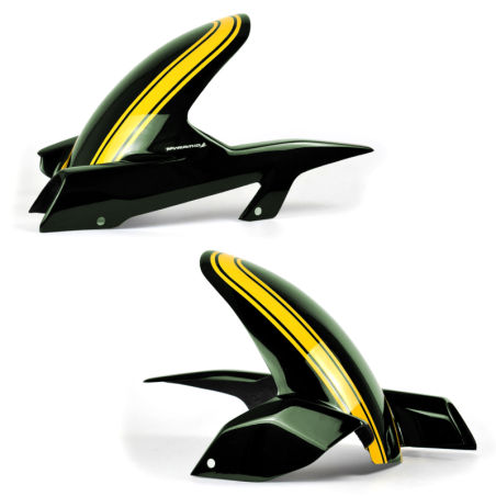 Błotnik Pyramid Candy Green/Metallic Yellow Kawasaki Z 900 RS 2024-Aktualny