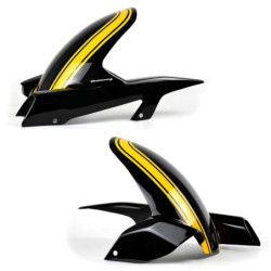 Błotnik Pyramid Metallic Diablo Black/Metallic Yellow (Yellow Ball Scheme) Kawasaki Z 900 RS SE 2022-Aktualny