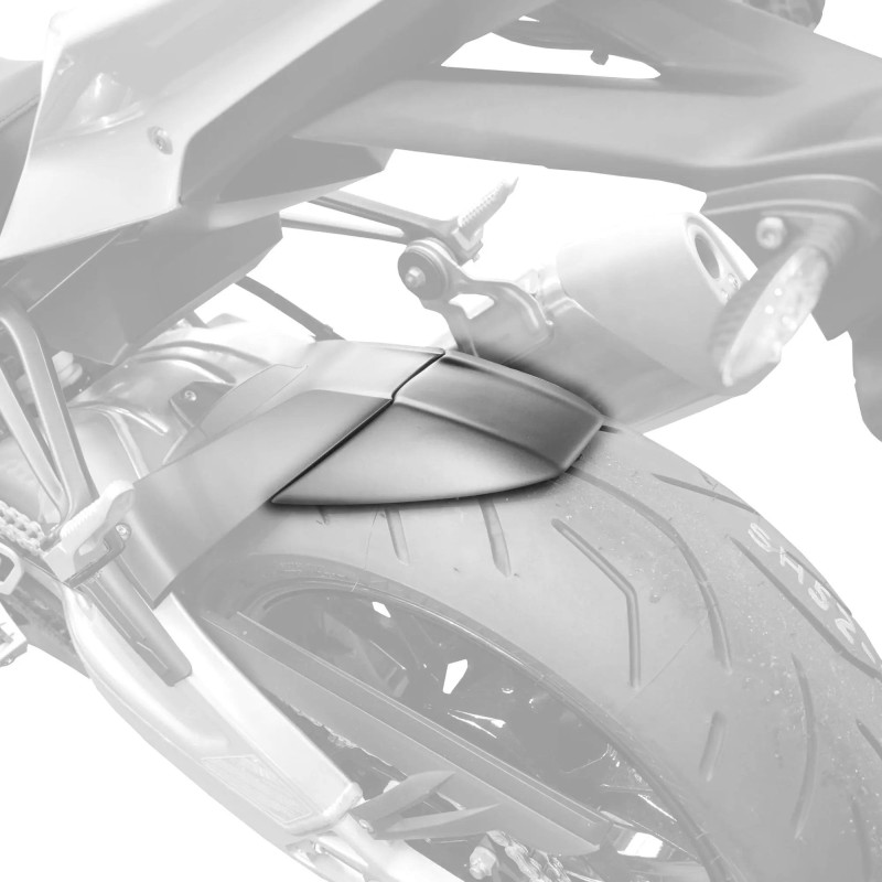 Przedłużenie Błotnik Pyramid Matowa czerń BMW S 1000 RR 2009-2018