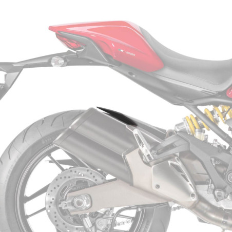 Przedłużenie Błotnik Pyramid Matowa czerń Ducati Monster 821 2014-2020