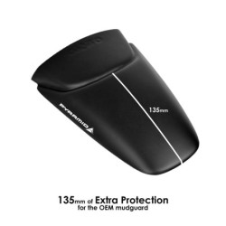 Przedłużka Błotnik Pyramid Matowa czerń Triumph Trident 660 2021-Aktualne