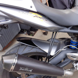 Przedłużenie kierownicy Błotnik Pyramid Matowa czerń Triumph Street Triple 675 2007-2012