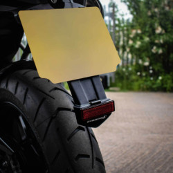 Pyramid Przedłużenie błotnika Matowa czerń Triumph Tiger 800 XR/XRT/XRX/Low 2011-Aktualny