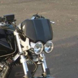 Owiewka Pyramid Lynx Matowa czerń