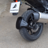 Błotnik Pyramid Matowa czerń Honda NT1100 2022-Aktualna