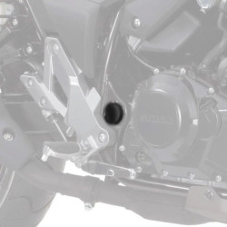 Zaślepki ramy Pyramid Matowa czerń Suzuki V-Strom 250 2018-Aktualne