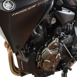 Zaślepki ramy Pyramid Matowa czerń Yamaha MT-07 2013-Aktualne
