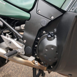 Zaślepki ramy Pyramid Matowa czerń Kawasaki GTR 1400 2007-Aktualne