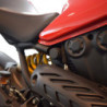 Zaślepki ramy Pyramid Matowa czerń Ducati Monster 821 2014-2016