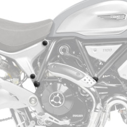 Zaślepki ramy Pyramid Matowa czerń Ducati Scrambler 1100 2018-Aktualne