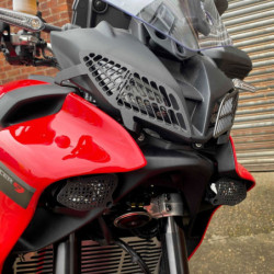 Osłony górnych reflektorów Pyramid Matowa czerń Yamaha Tracer 9 GT/GT+ 2021-2024