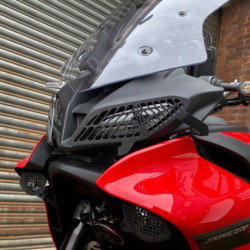 Osłony górnych reflektorów Pyramid Matowa czerń Yamaha Tracer 9 GT/GT+ 2021-2024