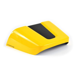 Osłona siedzenia Pyramid Queen Bee Yellow i Gloss Black Honda MSX 125 2021-Aktualne