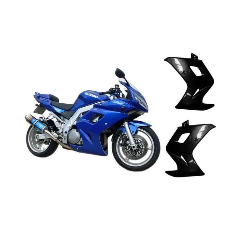 Dolne osłony owiewki Pyramid Niepomalowane Suzuki SV 1000 S 2003-2009