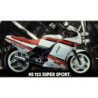 Dolne osłony owiewki Pyramid Niepomalowane Honda NS 125 1986-1993