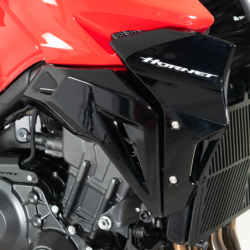 Panele wypełniające Pyramid Matowy metalik w kolorze szarego irydu Honda CB1000 Hornet 2025-Aktualny