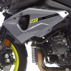 Panele owiewki Pyramid Sport Gloss Grey (Nimbus Grey) Yamaha MT-10 SP 2016-2021