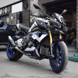 Panele owiewki Pyramid Sport Matowy metaliczny szary (matowy Night Fluo) Yamaha MT-10 SP 2016-2021