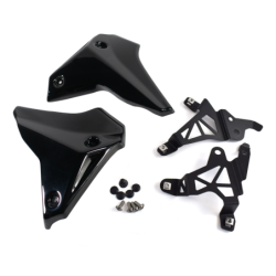 Przednie panele wypełniające Pyramid Midnight Black (USA: Raven Black) Yamaha XSR900 2022-Aktualne