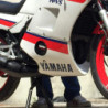 Pyramid Pług BŇāyszczńÖca biel Yamaha RD350 YPVS F1/F2 1983-1990