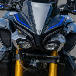 Osłony reflektorów Pyramid SP Liquid Metal Yamaha MT-10 2024-Aktualne