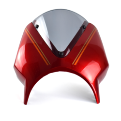 Owiewka Pyramid Candy Medium Red Kawasaki Z 650 RS 2024-Aktualne