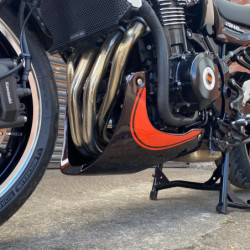 Pyramid Pług  Metaliczny brąz/Metaliczny pomarańcz (Candytone Brown/Candytone Orange) Kawasaki Z 900 RS 2018-2020