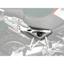 Panele wypełniające piramidę Srebrny metalik BMW R 1200 GS Adventure 2004-2012