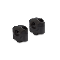 Podwyższenie kierownicy SW-MOTECH 25mm do Suzuki GSX750 [97-03] - czarne