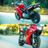 Dolne osłony owiewki Pyramid Żółty połysk BMW F 800 ST 2005-2012