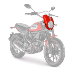 Owiewka Pyramid Nose Gloss Red (czerwony) Ducati Scrambler Icon 2015-Aktualny