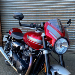 Owiewka Pyramid Czarny połysk Triumph Speed Twin 1200 2019-2024