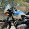 Owiewka Pyramid Czarny połysk Triumph Bonneville T100 2016-Aktualny