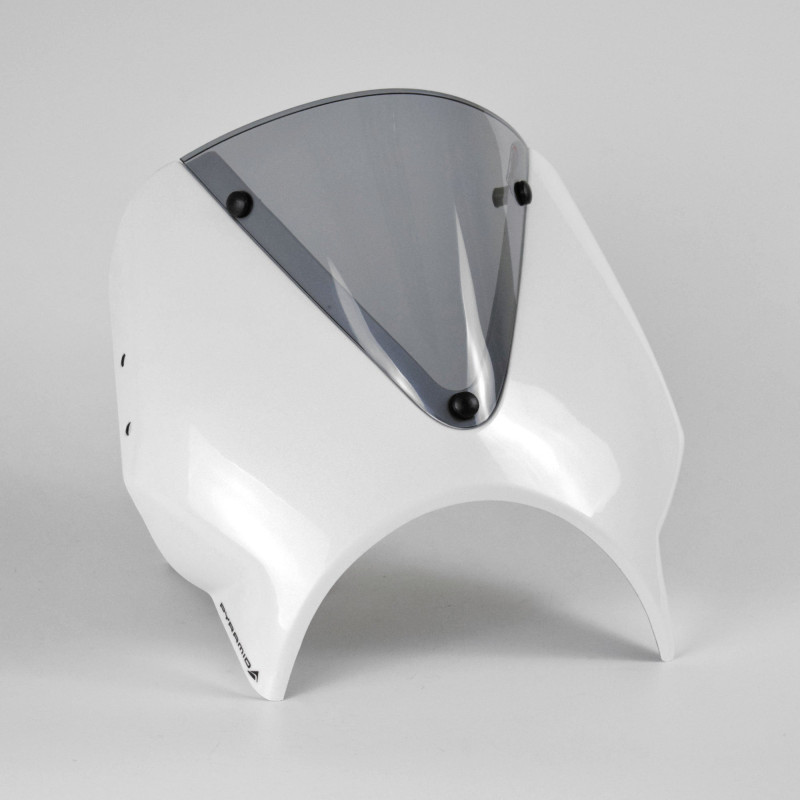 Owiewka Pyramid Crystal White Triumph Trident 660 2021-Aktualne