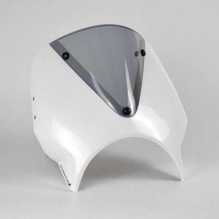 Owiewka Pyramid Crystal White Triumph Trident 660 2021-Aktualne
