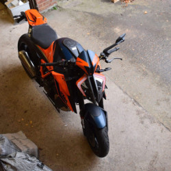 Owiewka Pyramid Pomarańczowy połysk i niebieski matowy KTM 1290 Super Duke R 2020-Aktualny