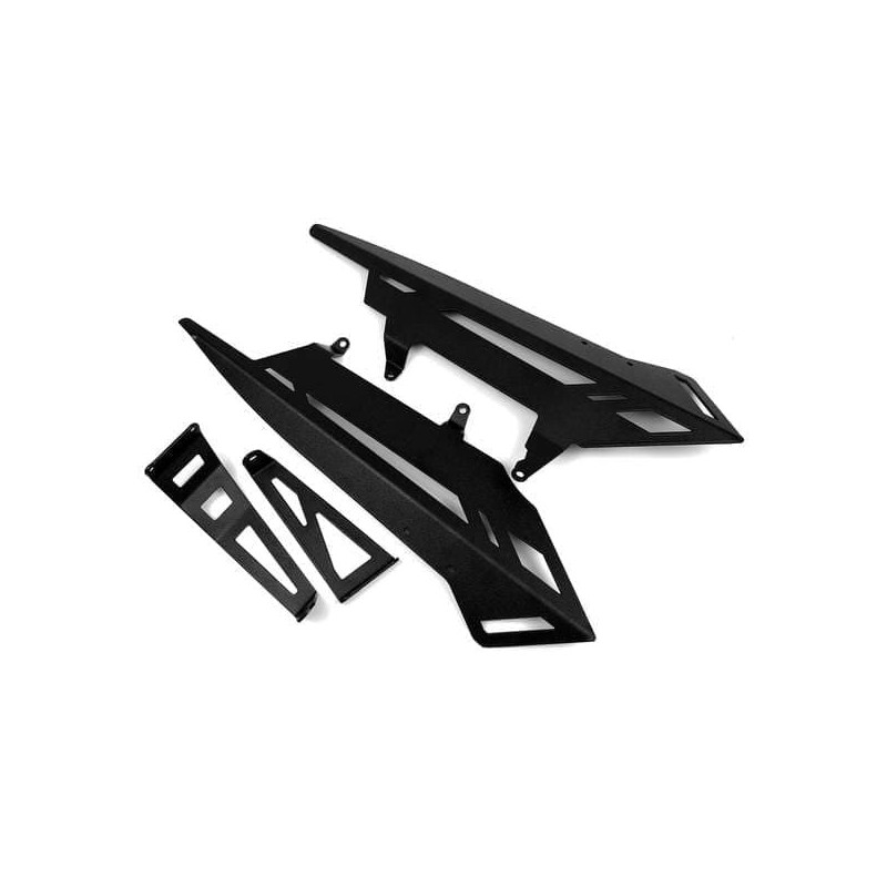 Nakładki na wydech Pyramid Matowa czerń KTM 1290 Super Duke R 2020-Aktualne
