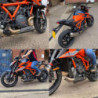 Nakładki na wydech Pyramid Matowa czerń KTM 1290 Super Duke R 2020-Aktualne