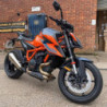 Nakładki na wydech Pyramid Matowa czerń KTM 1290 Super Duke R 2020-Aktualne