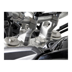 Podwyższenie kierownicy SW-MOTECH 20mm do Triumph Tiger 800 [10-14] - srebrne